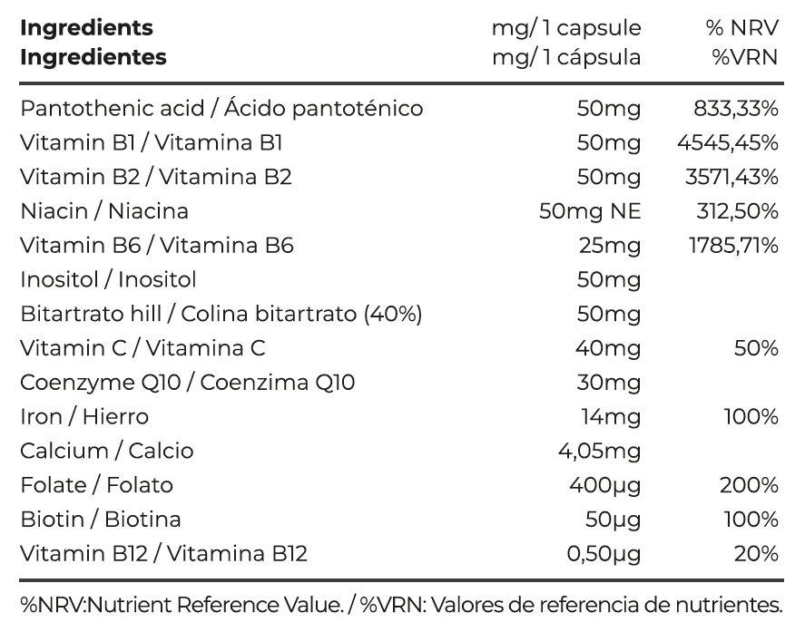 Supplement facts HIDROGEN
